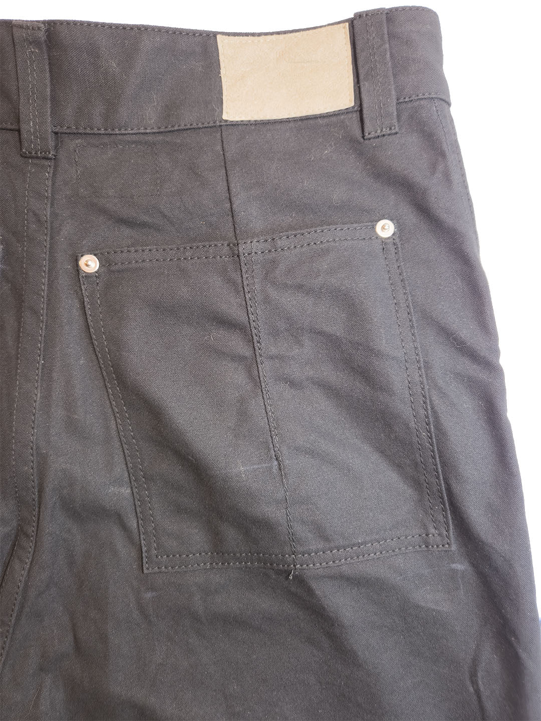 PIERCING WAXED CANVAS PANTS