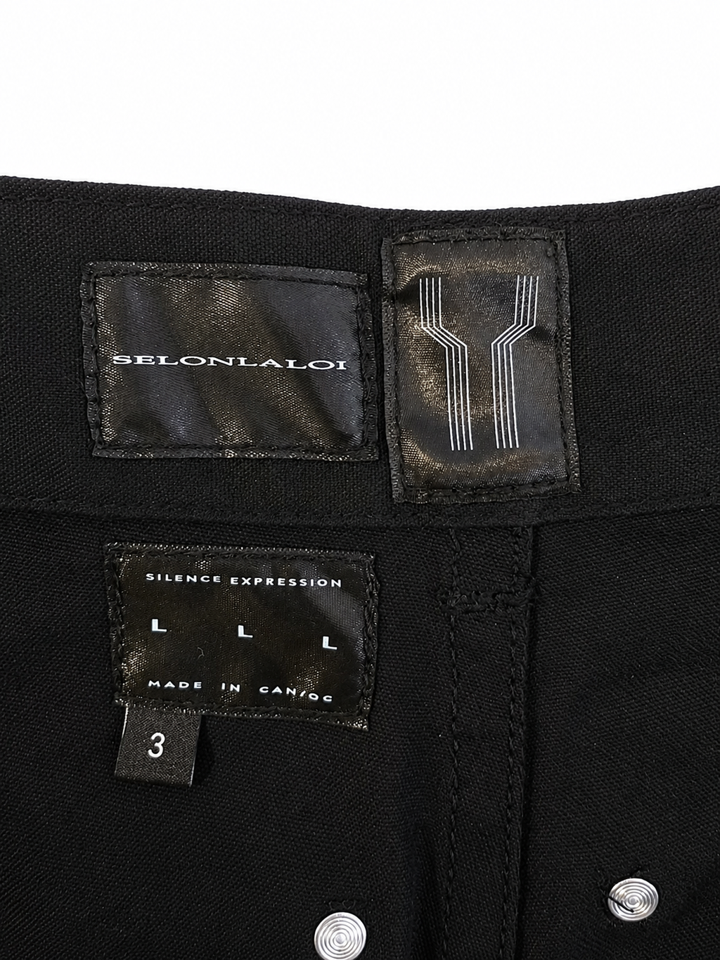 PIERCING WAXED CANVAS PANTS