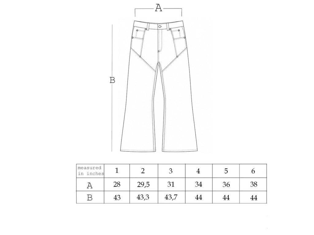 PIERCING WAXED CANVAS PANTS