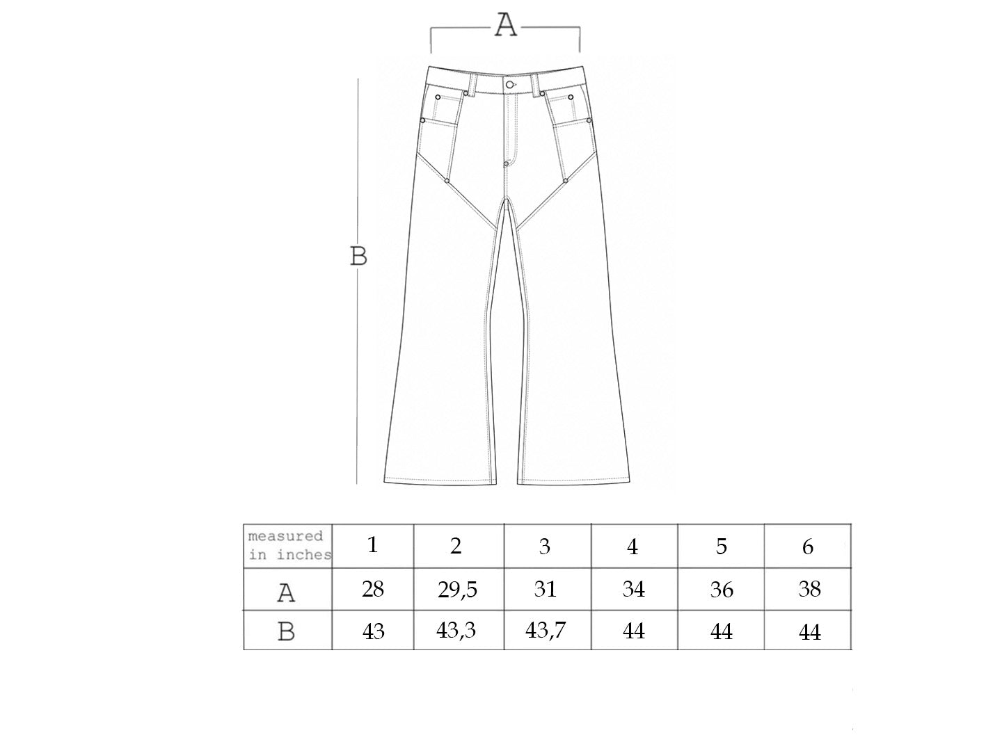 PIERCING WAXED CANVAS PANTS
