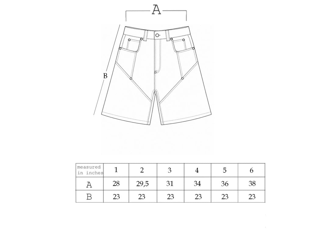 PIERCING WAXED CANVAS SHORTS