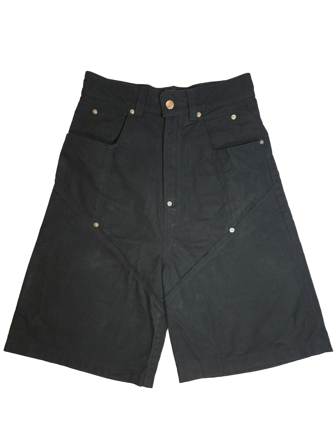 PIERCING WAXED CANVAS SHORTS